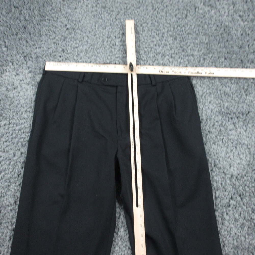 Brooks Brothers Pants Mens 38x30 Dark Blue Wool Cuffed Madison 36x26* - Picture 2 of 16